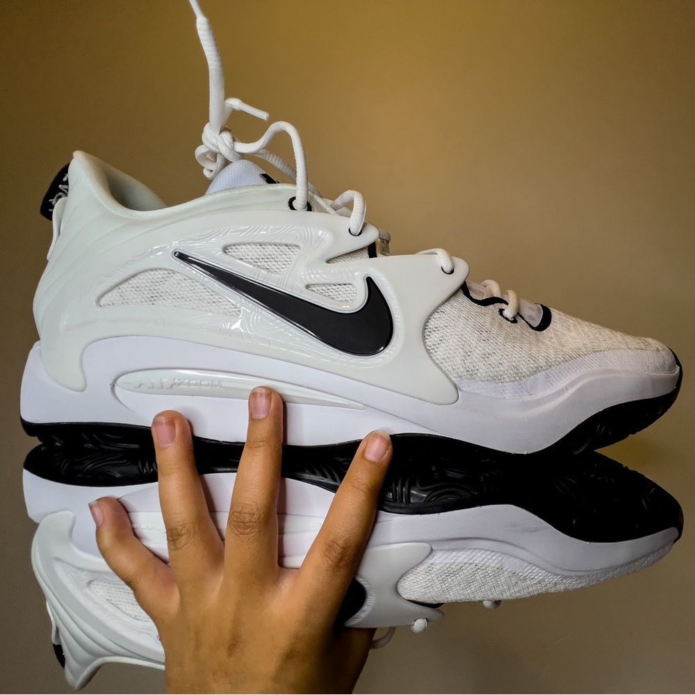 White KD Athletic Sneakers